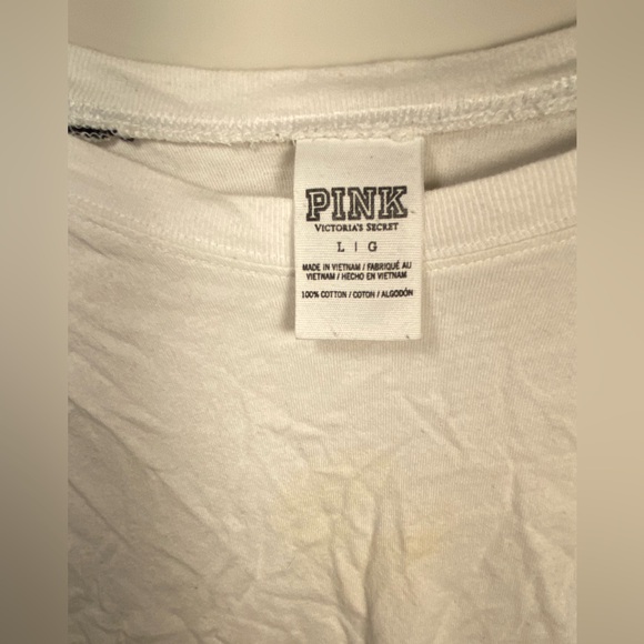 PINK shirt with sequined sleeves | Size XL - Picture 3 of 3